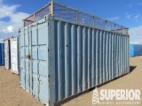 (12-93) 8'W x 8'H x 20'L Crimped Steel Shipping Co
