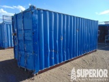 (12-97) 8'W x 8'H x 20'L Crimped Steel Shipping Co