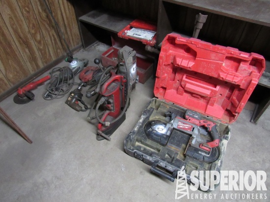 (8-4) MILWAUKEE Cordless Band Saw, MILWAUKEE Elect