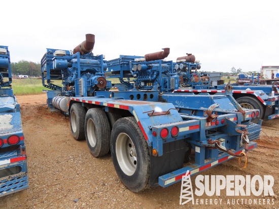 (x) (18-14) 2009 TYCROP 3-Axle Frac Pump Trailer,