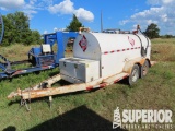 (x) (8-6) 2008 HULL WELDING T/A Fuel Trailer, VIN-