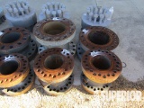 (15-87) (10) Various Size Spacer Spools