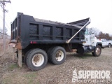 (x) 1994 MACK RD690S 15 Cu Yd T/A Dump Truck, VIN-