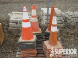(1-25) (3) Safety Cones, Yard #1 Located at 4901 S Rockwell,