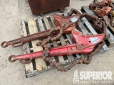(16-287) (2) PETOL Chain Tongs (1-Pallet), Yard #16 Located