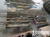 (4-168) Large Lot of Approx (75) Rod Subs, Ranging in Size F