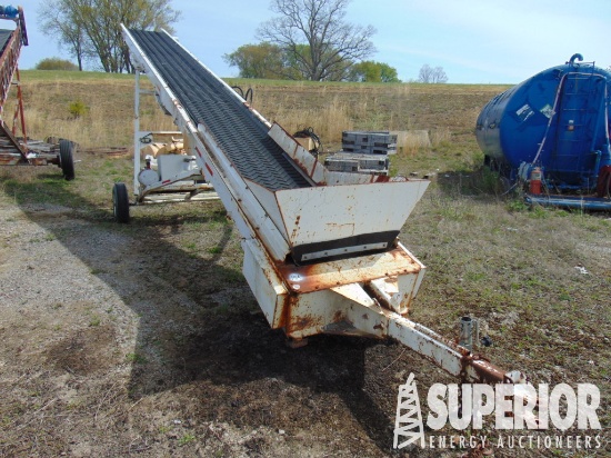 RAY-MAN 30x34 SBCL S/A Bumper Pull Conveyor Traile
