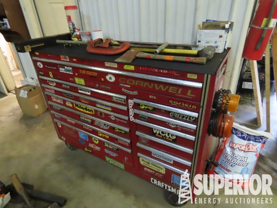 CORNWELL Tool Chest w/Large Amount of Hand Tools,