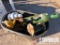 (2-25) Plastic Tub w/ PULLMASTER Hyd Utility Winch