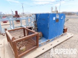 (7-40) 4' x 4' x 4' Water Tank w/ (2) POWERLINE Tr