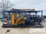 (11-2) Drilling Rig HPU Unit, Skidded w/ Overhead