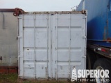 (13-8) 8'W x 8'H x 20'L Shipping Container w/ Cont