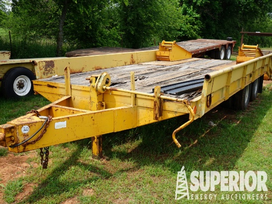 1985 BELSHE T-8 28'6"OAL T/A BP Trailer, VIN-16JF0