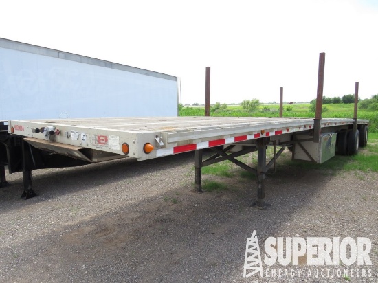 (x) 2001 CHAPPAREL Flatbed 48'OAL T/A Alum Trailer