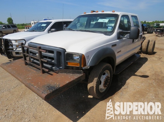 (x) 2007 FORD F-550 XL Super Duty Truck, VIN-1FDAW