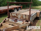 (x) 1985 Shopbuilt 25'OAL T/A BP Trailer, VIN-OTC9