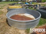 (CH-46) (7) Galvanized Stock/Containment Tanks, 5'