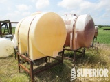 (CH-48) Asst'd Plastic Tanks, (9) 12