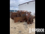 (6-27) Racks of Steel w/ Angle Iron, I-Beam, Sq Tubi