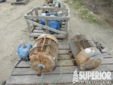 (H-23) (4) Elec Motors, (3) 75HP & 60HP, Skidded