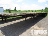 (x) 1999 UTILITY 48'OAL Spread Axle Flatbed Traile