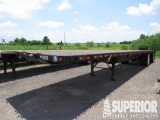 (x) 1990 LUFKIN FB 48'OAL T/A Spread Axle Flatbed