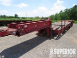 1980 NUTTALL 42'OAL 3-Axle Narrow Neck Lowboy, VIN