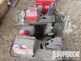 (H-32) (3) LINCOLN LF-72 Mig Wire Feed Mechs