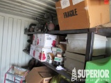 (CH-65) Contents of 20' Container, Hyd Floor Jack,