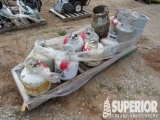(7) 5-Gal & (4) 10-Gal Propane Tanks