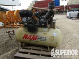 (H-2) INGERSOLL RAND 2545 Air Compressor p/b HATZ