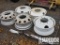 (4-98B) (3) Steel & (2) Alum 22.5 Wheels