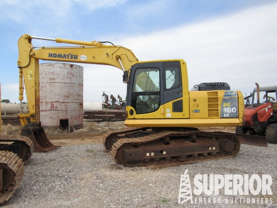 2011 KOMATSU PC-160-LC-8 Hyd Excavator, S/N-KMTPC2