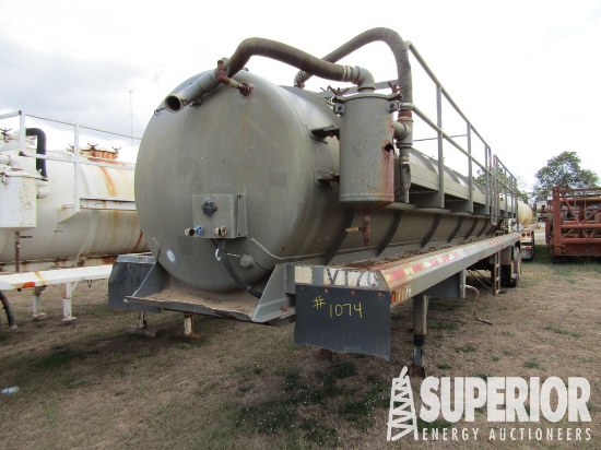 (x) (21-26) 2007 DRAGON 130-Bbl T/A Vacuum Trailer