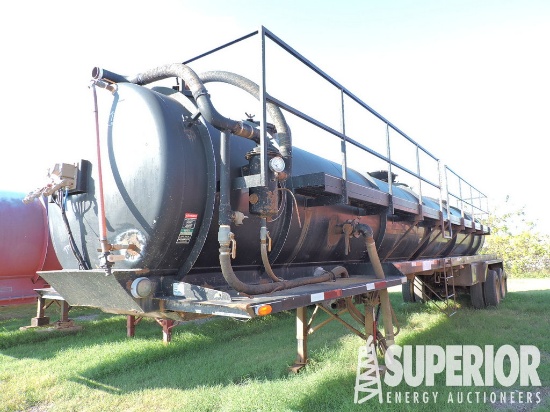 (x) 2005 Shopbuilt 130-Bbl T/A Vacuum Trailer, VIN