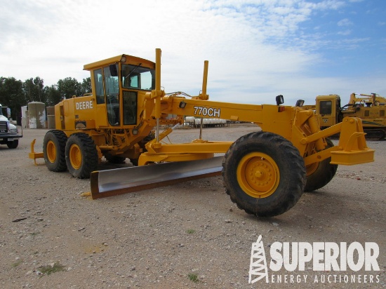 1998 JOHN DEERE 770-CH Motor Grader, S/N-DW770CH56