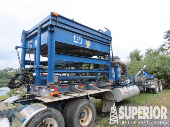 (x) (12-2) 2009 PRATT T/A Frac Pump Trailer, VIN-1