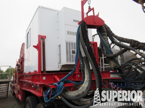 (x) 2011 Hydra Rig Coil Tubing Reel Trailer w/ 10'