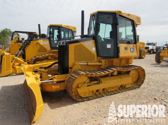 2005 JOHN DEERE 650J XLT Crawler Tractor, S/N-0650