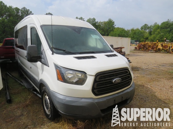 (x) (8-2) 2018 FORD F-350 Passenger Van, VIN-1FBAX