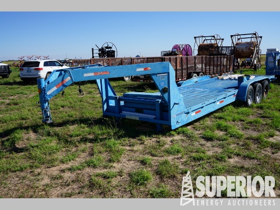 (x) (7-1) 2007 BULLDOG GN Triaxle Trailer, VIN-5LN