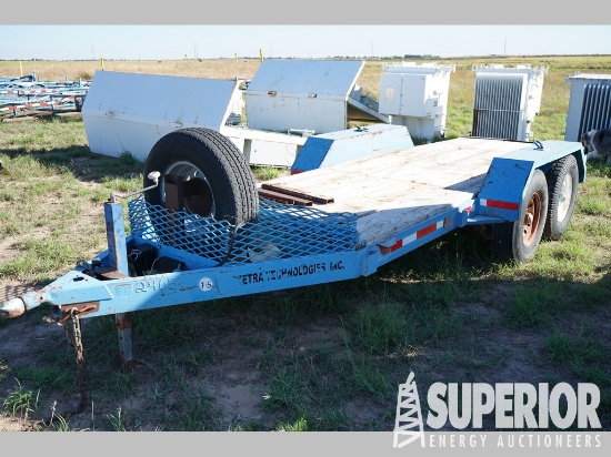 (x) (7-5) 2002 Shopbuilt BP T/A Trailer, VIN-TR190