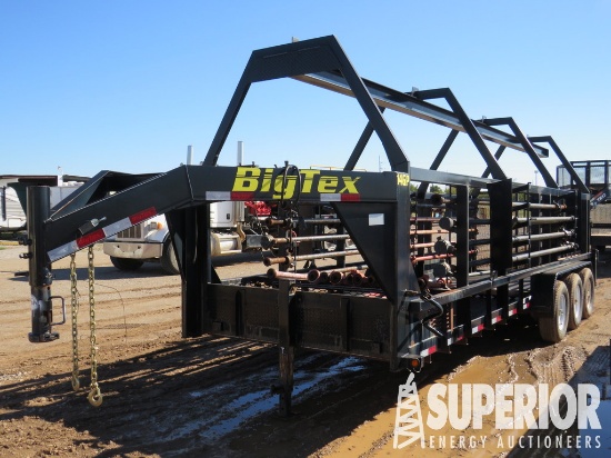 (x) 2013 BIG TEX 14-GP-24 3-Axle GN Monorail Trailer