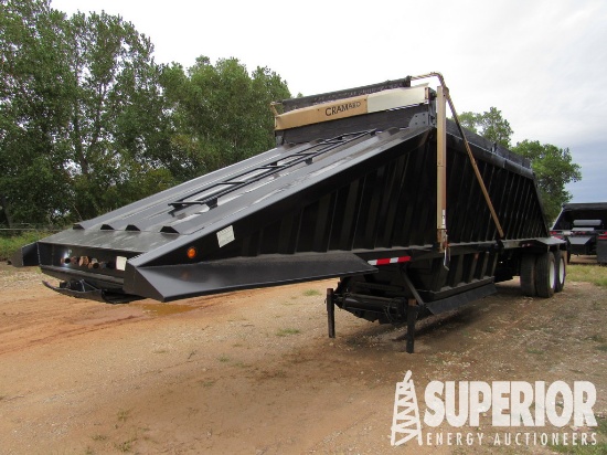 (x) 2006 MANAC CPS T/A Sgl Gate Belly Dump Trailer