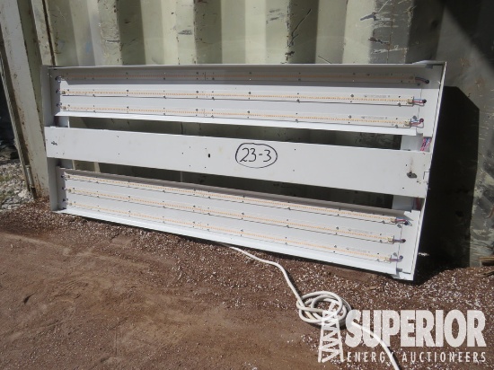 (23-3) (13) 2' x 4' 6-Strip LED Grow Lights 110-Vo