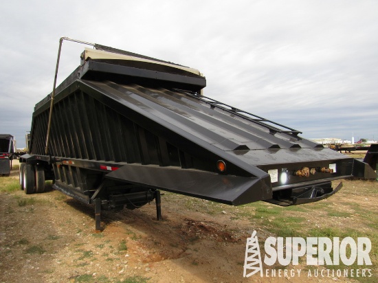 (x) 2003 MANAC CPS T/A Sgl Gate Belly Dump Trailer