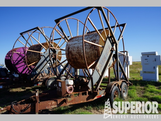 (x) (7-26) 2003 Shopbuilt T/A Poly Pipe Spooling T