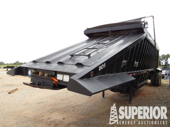 (x) 2003 MANAC CPS T/A Sgl Gate Belly Dump Trailer