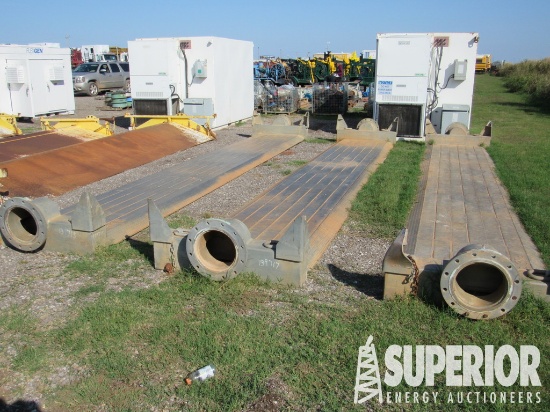 (3) 4'W x 24'L Waterline Road Crossings, EA w/ 12"