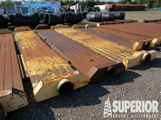 (3) 3-1/2'W x 20'L Waterline Road Crossings, EA w/